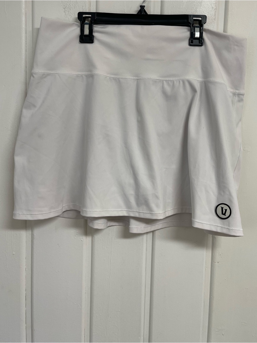 Vuori Volley Shorty Tennis Skirt White XL